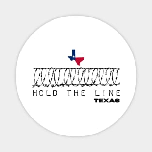 Hold the line razor wire Magnet